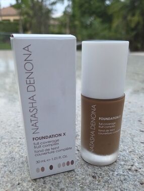 Natasha Denona Foundation X Full Coverage Shade 88 Dark Olive NEW IN BOX